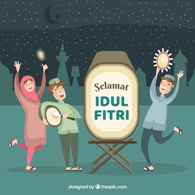 Detail Idul Fitri 2019 Vector Nomer 13