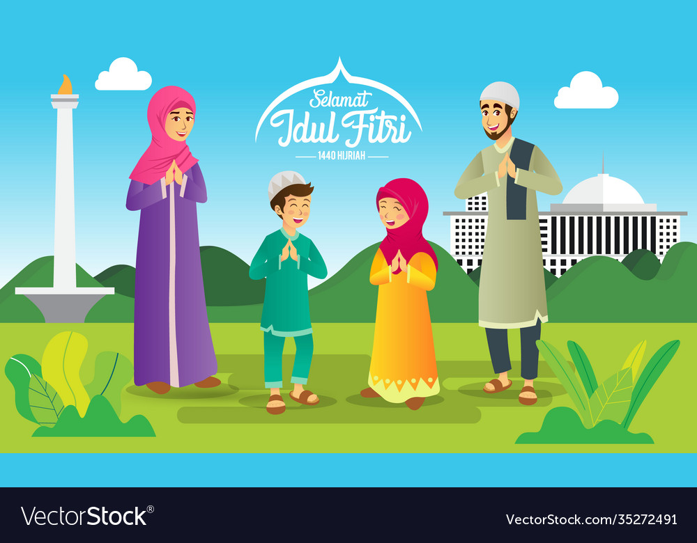 Detail Idul Fitri 2019 Vector Nomer 8