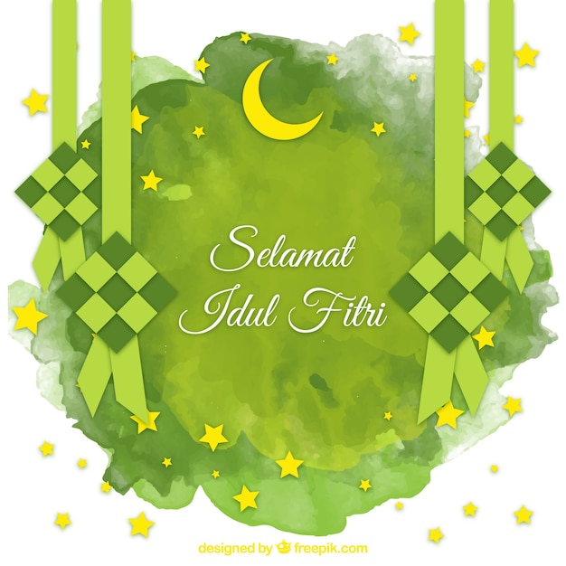 Detail Idul Fitri Background Vector Nomer 2