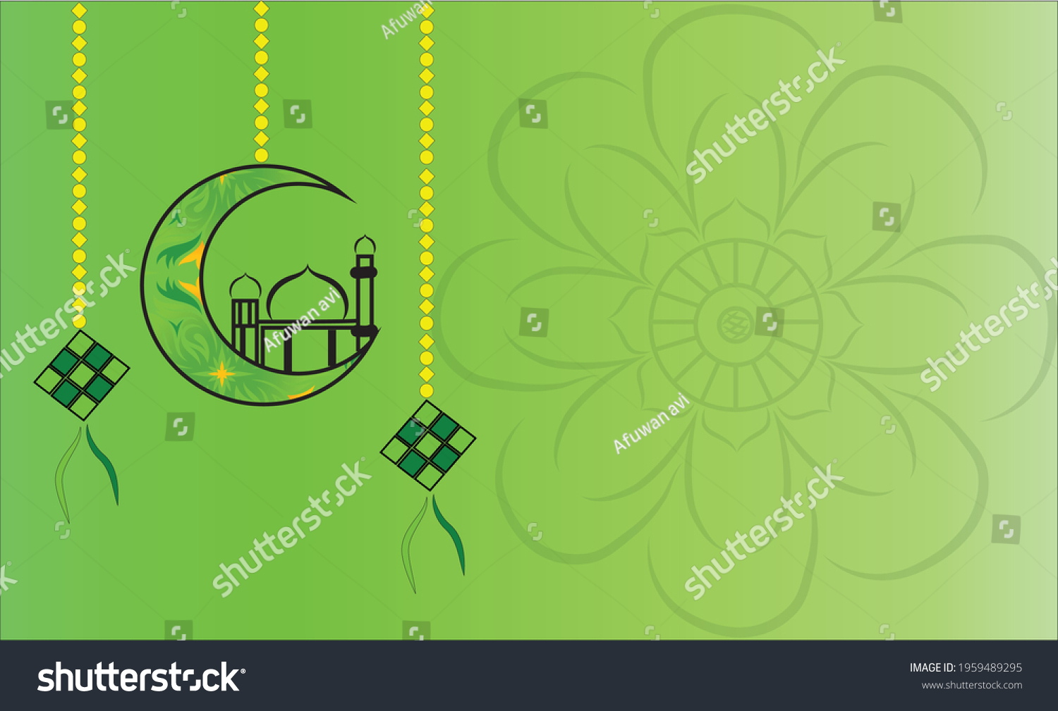 Detail Idul Fitri Background Vector Nomer 52