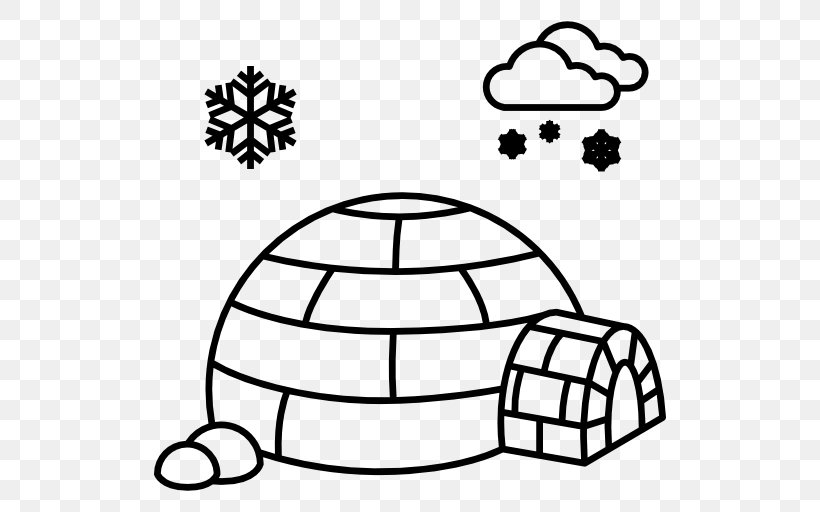 Detail Igloo Black And White Clipart Nomer 32