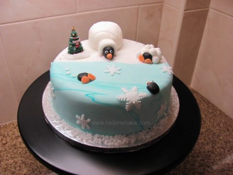 Detail Igloo Cakes With Penguins Nomer 32