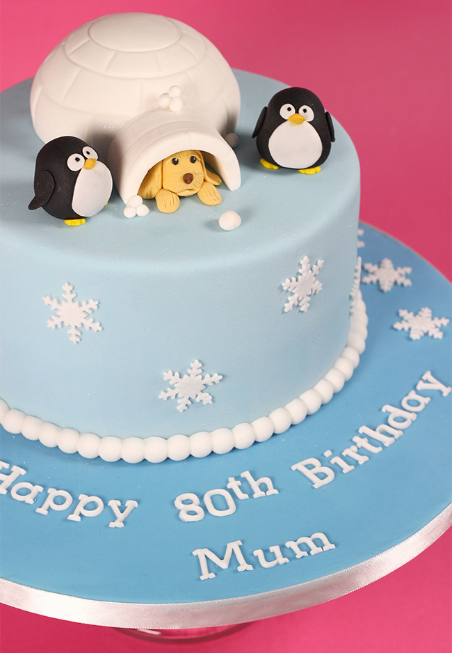 Detail Igloo Cakes With Penguins Nomer 43