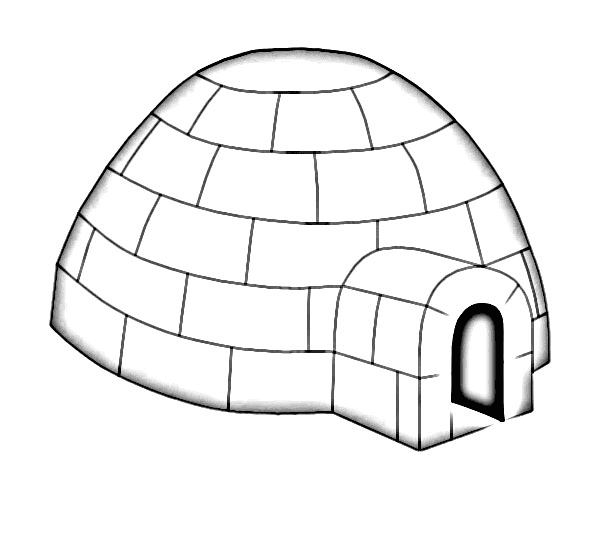 Detail Igloo Clipart Nomer 3