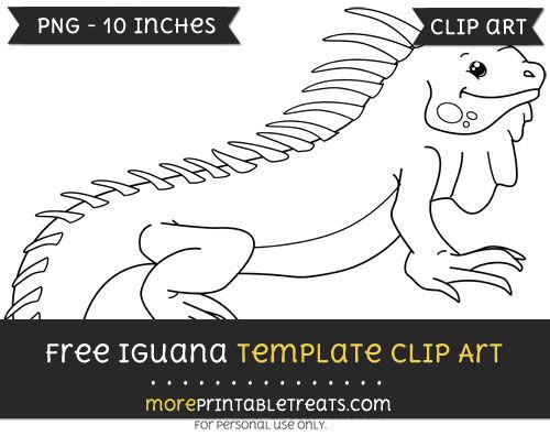 Detail Iguana Clipart Black And White Nomer 45