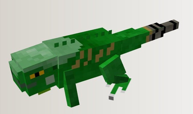 Detail Iguana Minecraft Nomer 3