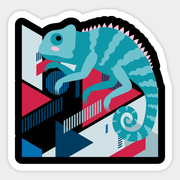 Detail Iguana Stickers Nomer 30