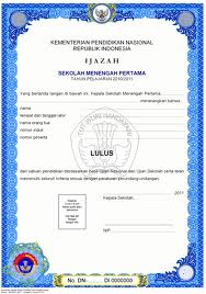 Detail Ijazah Cdr Nomer 26