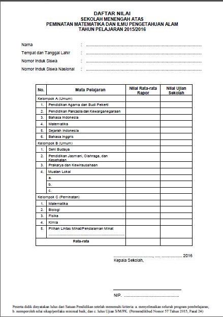 Detail Ijazah Sma Kosong Pdf Nomer 22