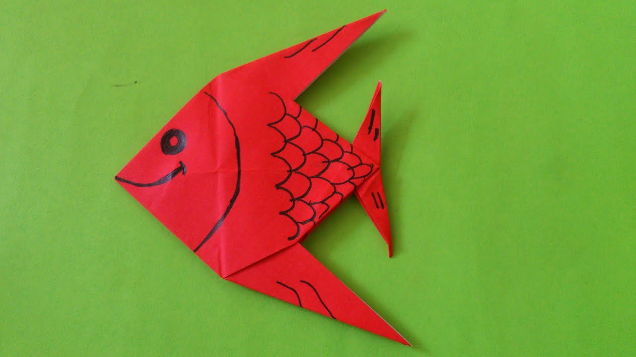 Detail Ikan Dari Kertas Origami Nomer 2