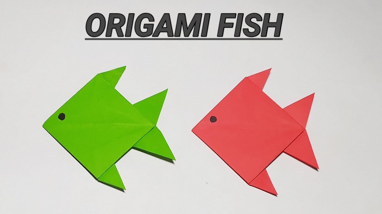 Ikan Dari Origami - KibrisPDR