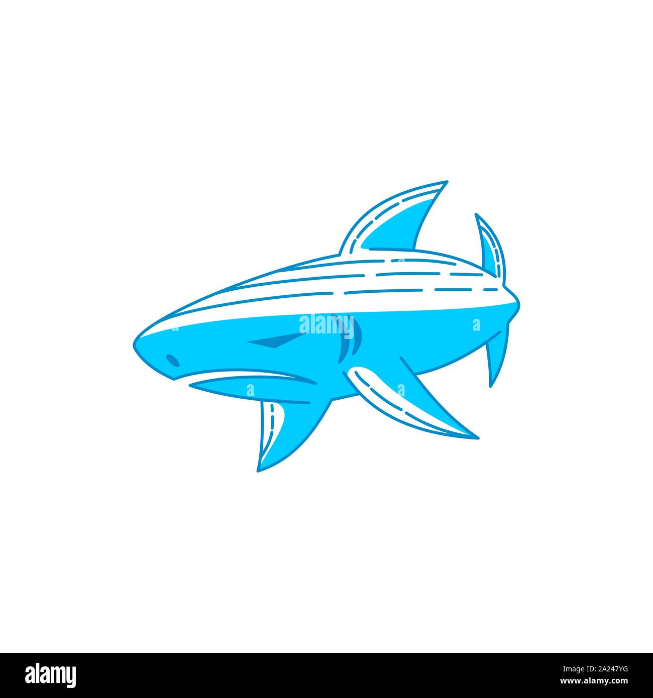 Detail Ikan Hiu Vector Nomer 52