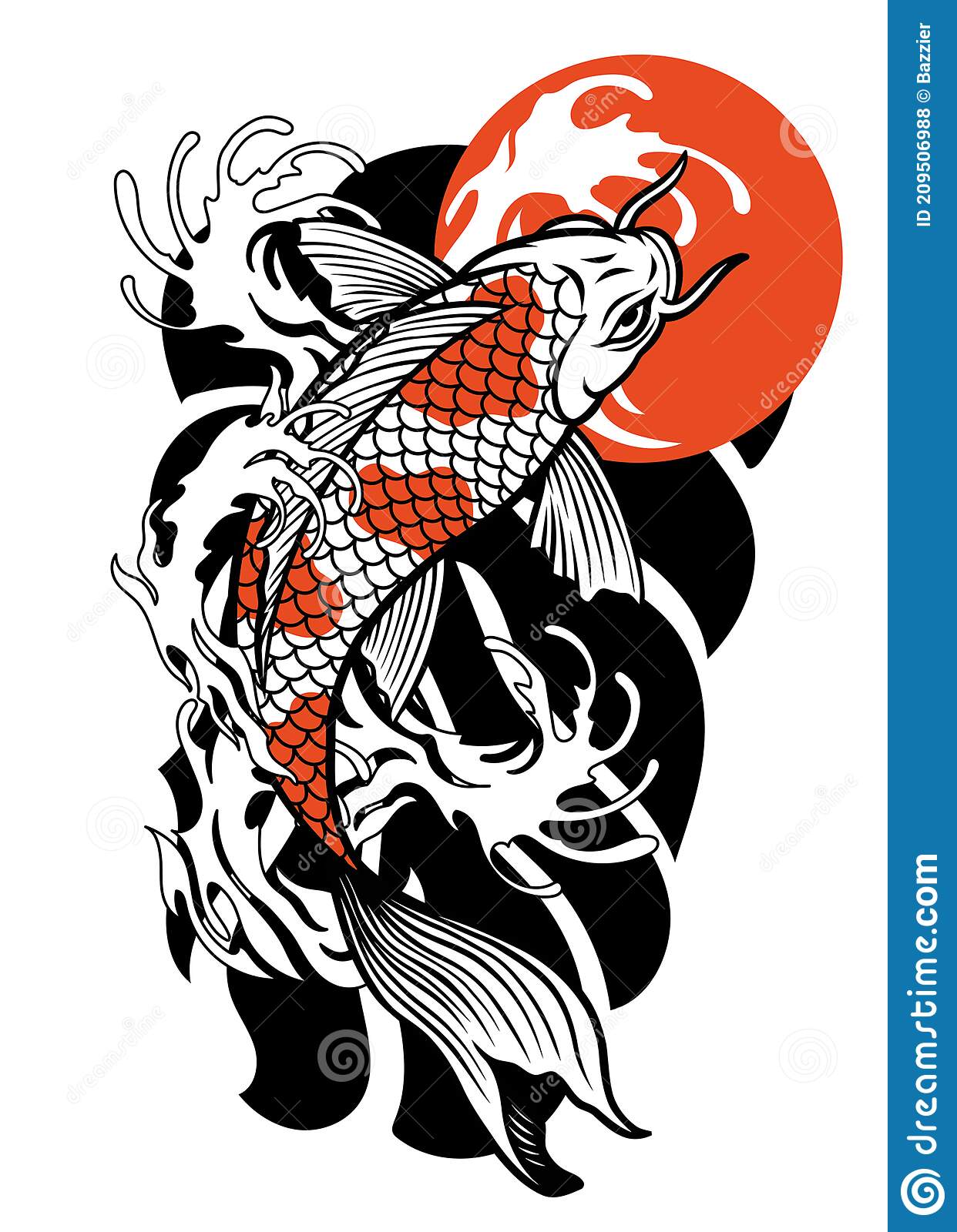 Detail Ikan Koi Tatto Nomer 20