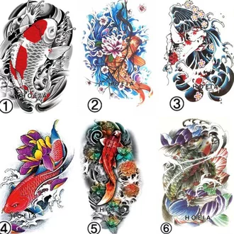 Detail Ikan Koi Tatto Nomer 25