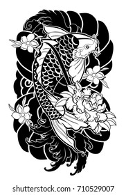 Detail Ikan Koi Tatto Nomer 34