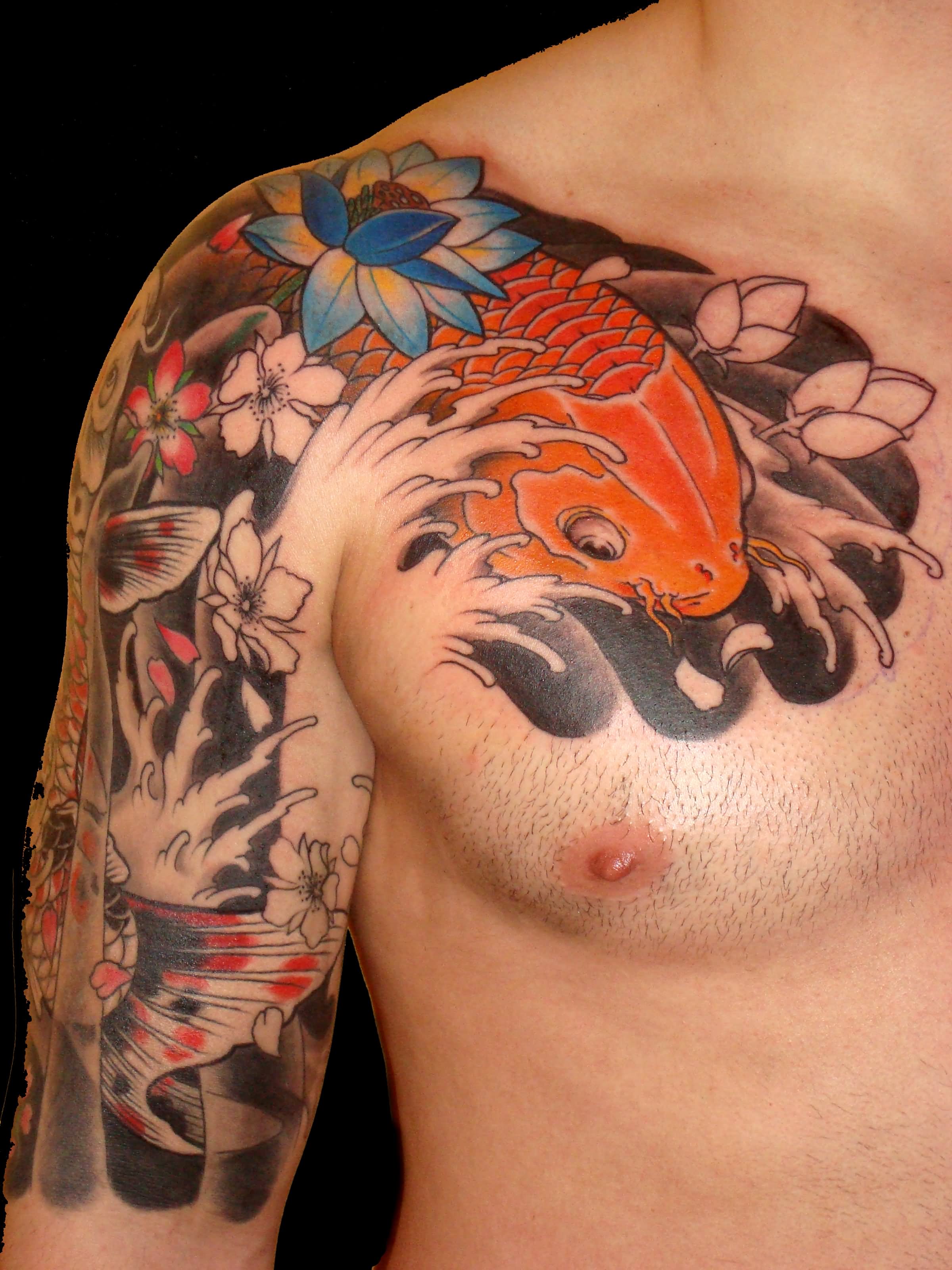 Detail Ikan Koi Tatto Nomer 54