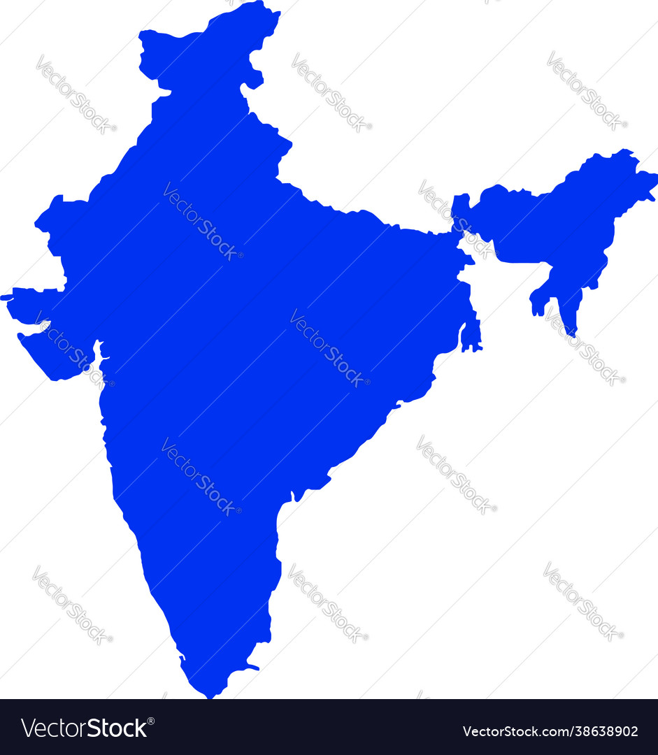 Detail Blank Map Of Indian Subcontinent Nomer 15