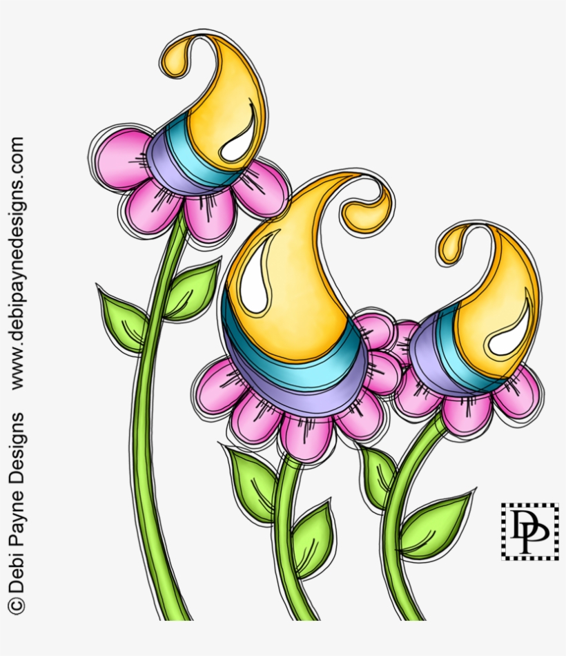 Detail Blumen Doodle Nomer 3
