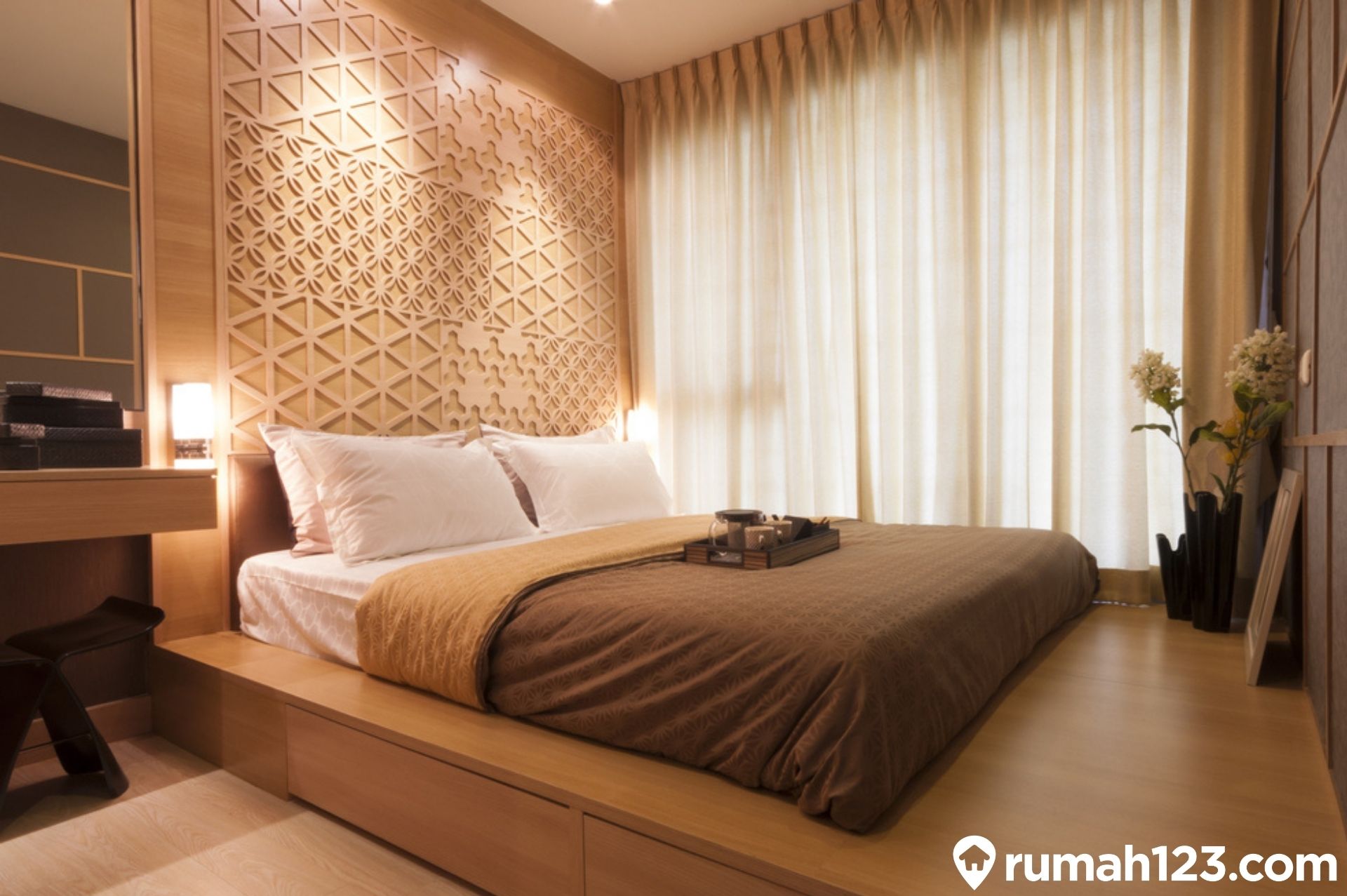 Detail Desain Kamar Rumah Kayu Nomer 35