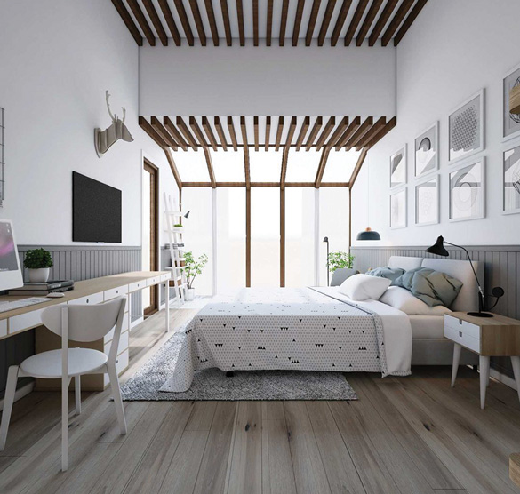 Detail Desain Kamar Scandinavian Nomer 34