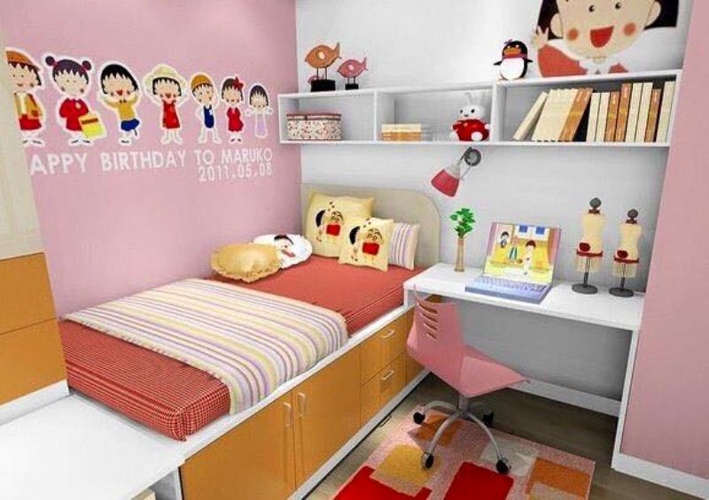 Detail Desain Kamar Tidur Anak Perempuan Nomer 6