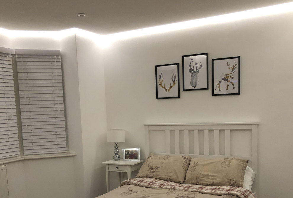 Detail Desain Kamar Tidur Dengan Lampu Led Nomer 44