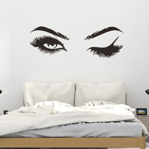 Detail Desain Kamar Tidur Dengan Stiker Dinding Nomer 27