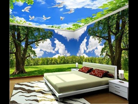 Detail Desain Kamar Tidur Dengan Wallpaper Nomer 14