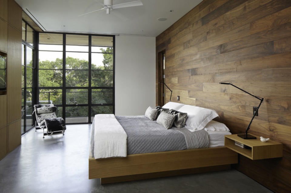 Detail Desain Kamar Tidur Dinding Kayu Nomer 2