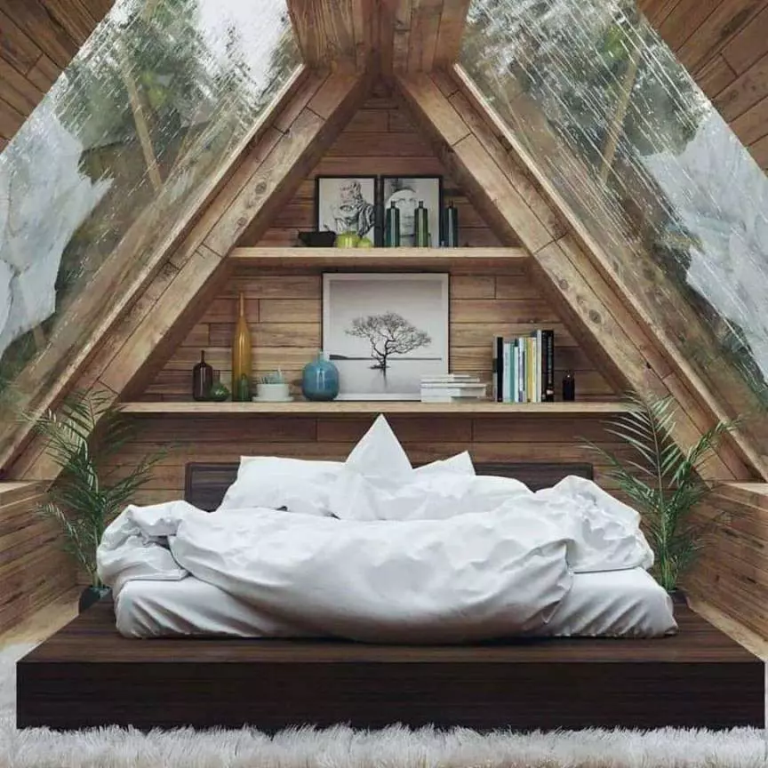 Detail Desain Kamar Tidur Dinding Kayu Nomer 46