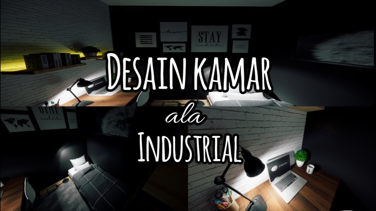 Detail Desain Kamar Tidur Industrial Nomer 53