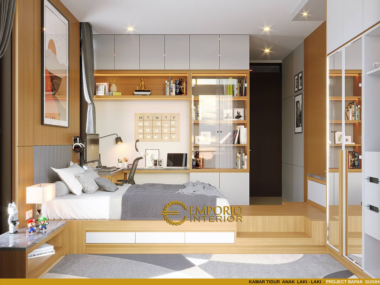 Detail Desain Kamar Tidur Kamar Mandi Dalam Nomer 29