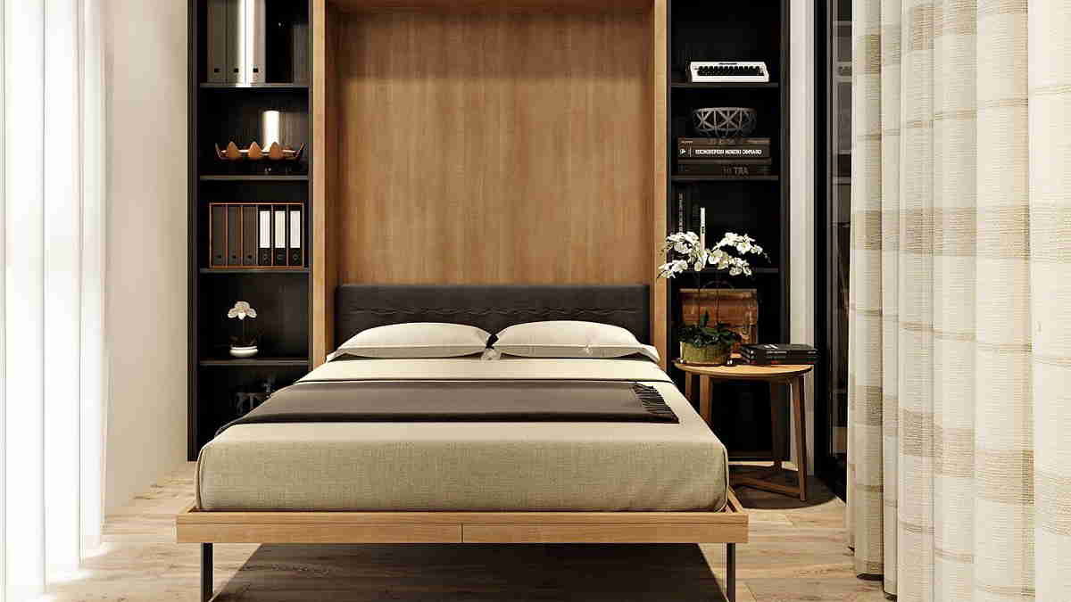 Detail Desain Kamar Tidur Kayu Nomer 39