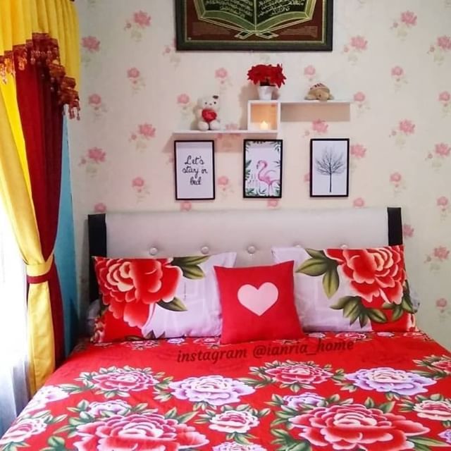 Detail Desain Kamar Tidur Merah Nomer 14