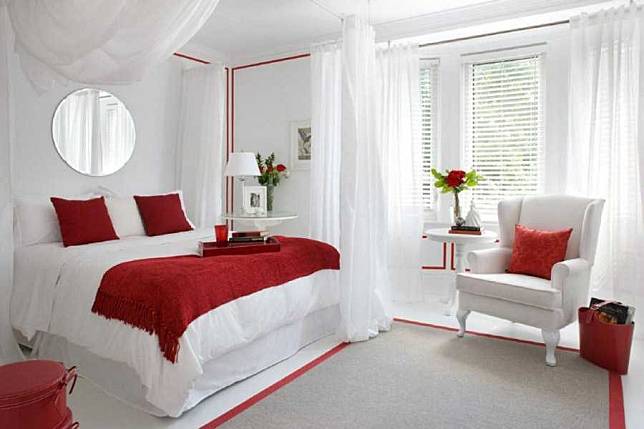 Detail Desain Kamar Tidur Merah Nomer 22