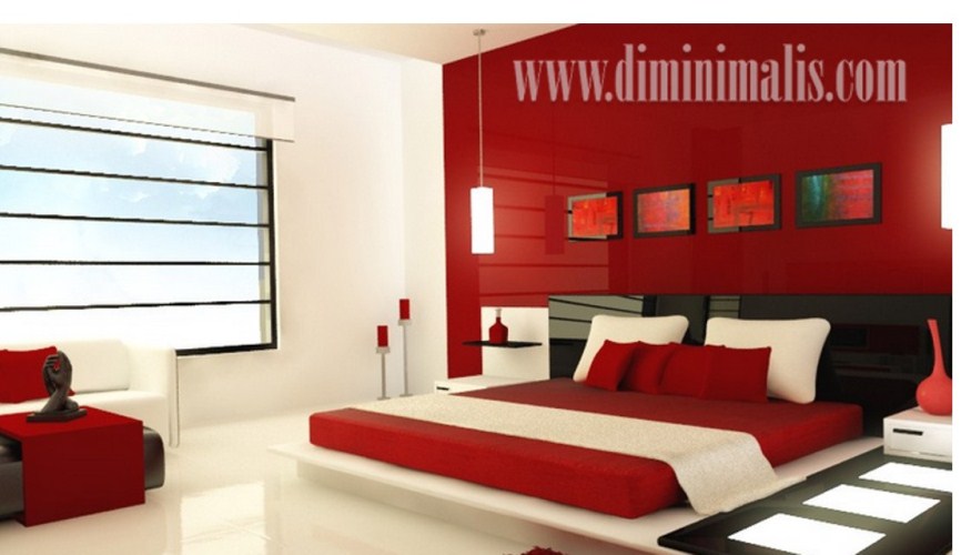 Detail Desain Kamar Tidur Merah Nomer 6