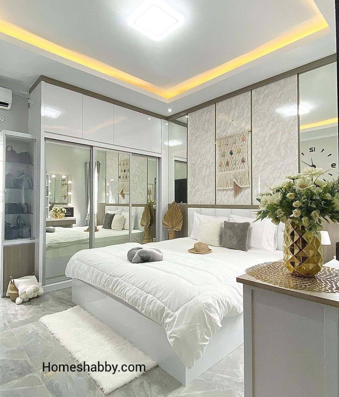 Detail Desain Kamar Tidur Mewah Dan Romantis Nomer 45