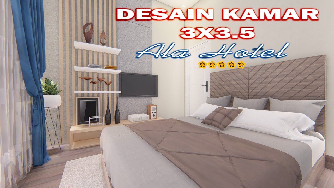 Detail Desain Kamar Tidur Minimalis Ala Hotel Nomer 3