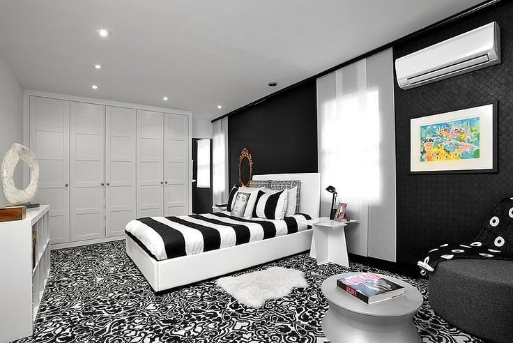 Detail Desain Kamar Tidur Minimalis Monokrom Nomer 19