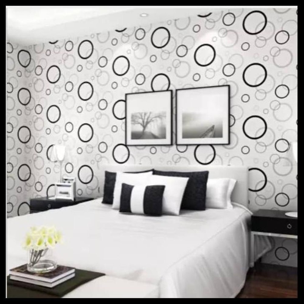 Detail Desain Kamar Tidur Pakai Wallpaper Nomer 44