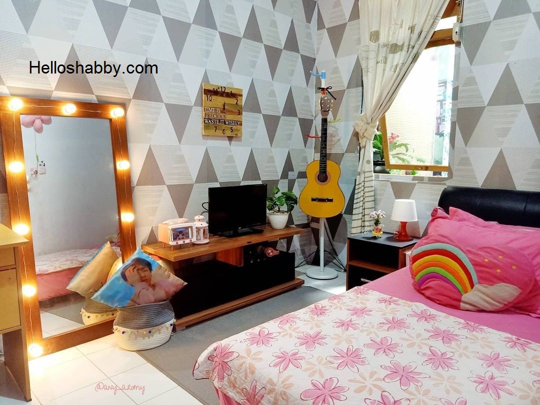 Detail Desain Kamar Tidur Perempuan Simple Nomer 46