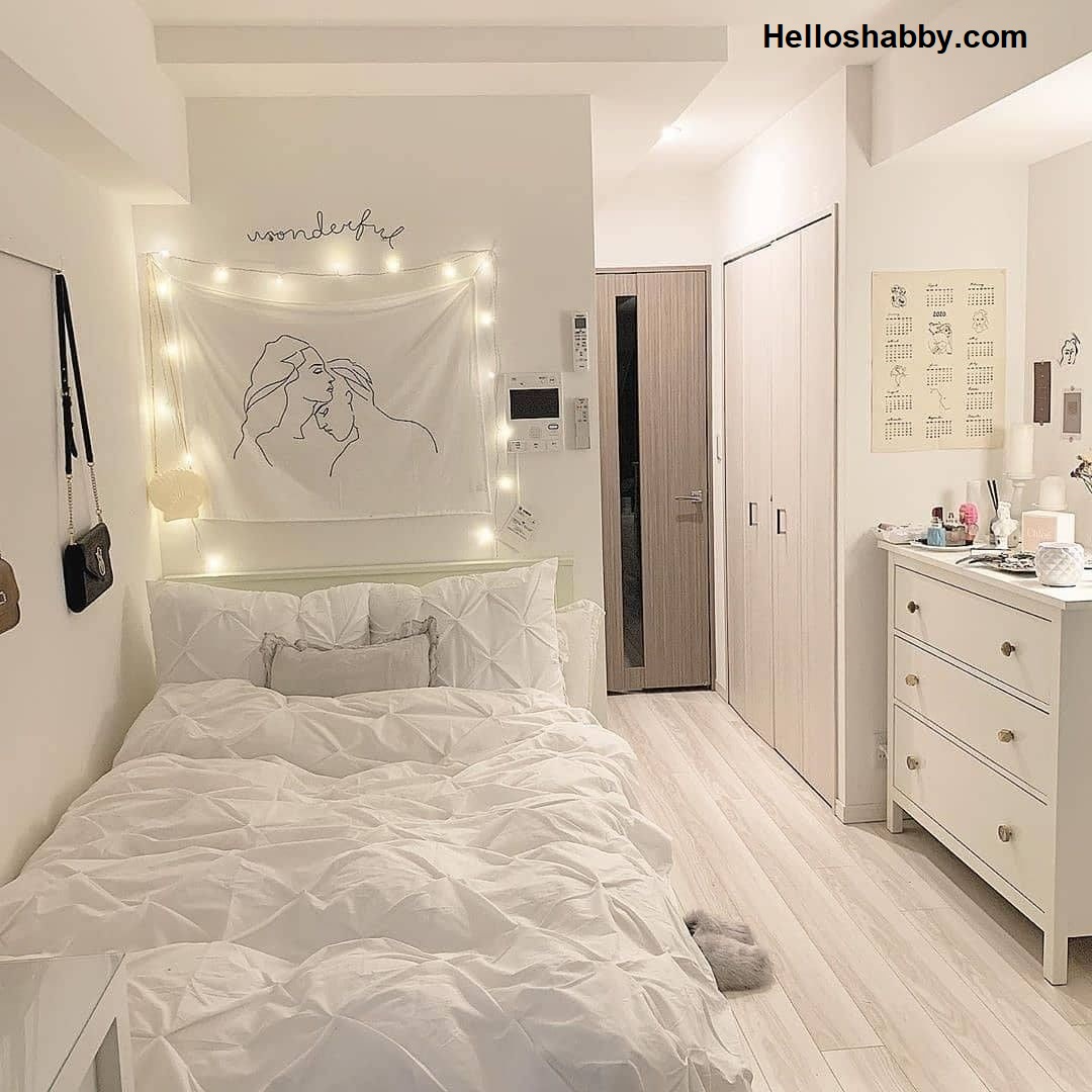 Detail Desain Kamar Tidur Putih Nomer 15