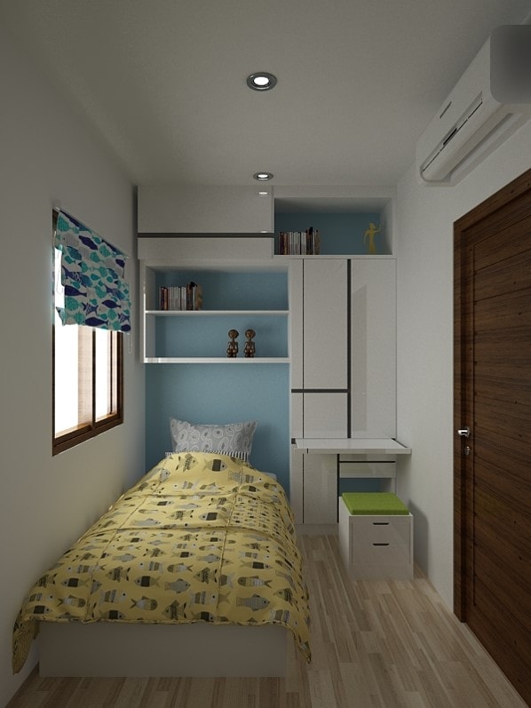 Detail Desain Kamar Tidur Ruangan Kecil Nomer 13