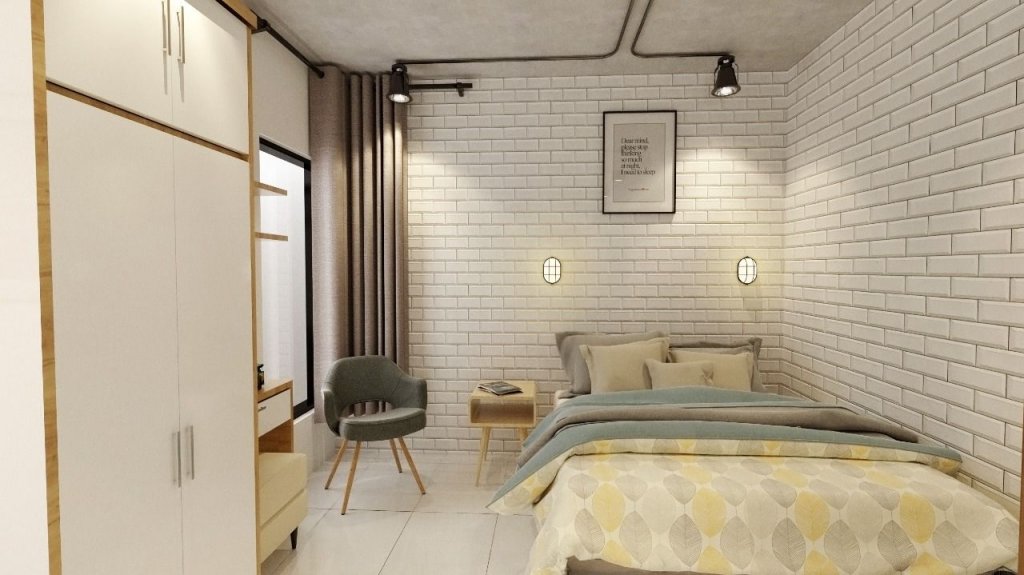 Detail Desain Kamar Tidur Rumah Type 36 Nomer 5