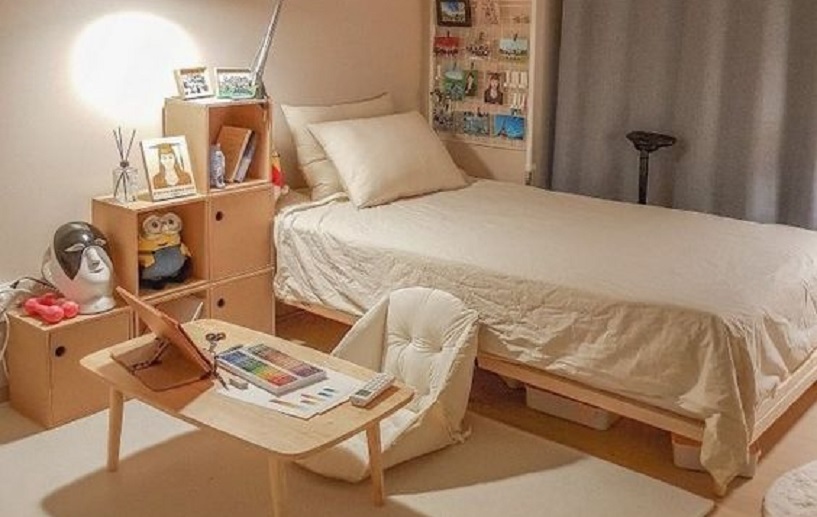 Detail Desain Kamar Tidur Sempit Tanpa Jendela Nomer 40