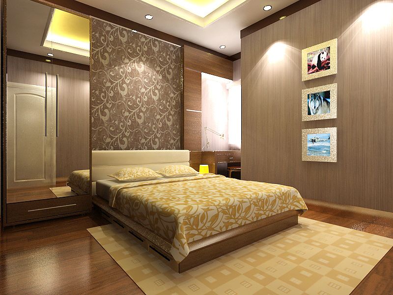 Detail Desain Kamar Tidur Utama Romantis Nomer 17