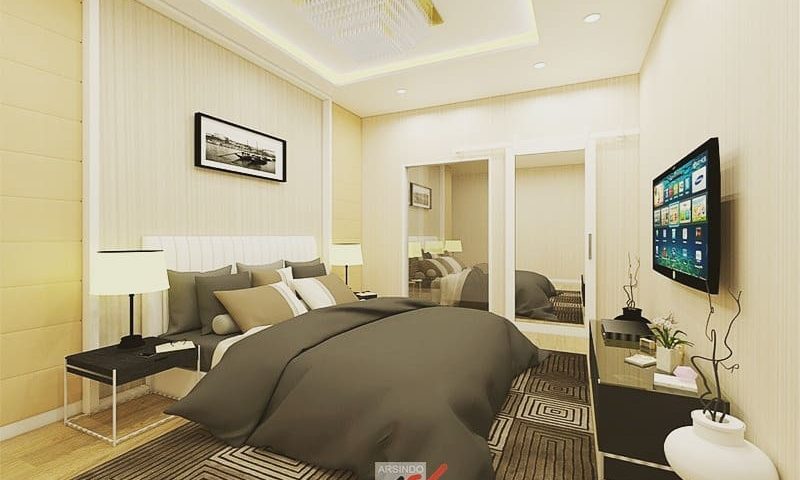 Detail Desain Kamar Tidur Utama Romantis Nomer 41