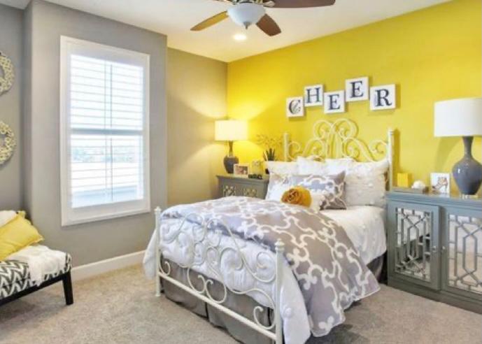 Desain Kamar Tidur Warna Kuning - 55+ Koleksi Gambar