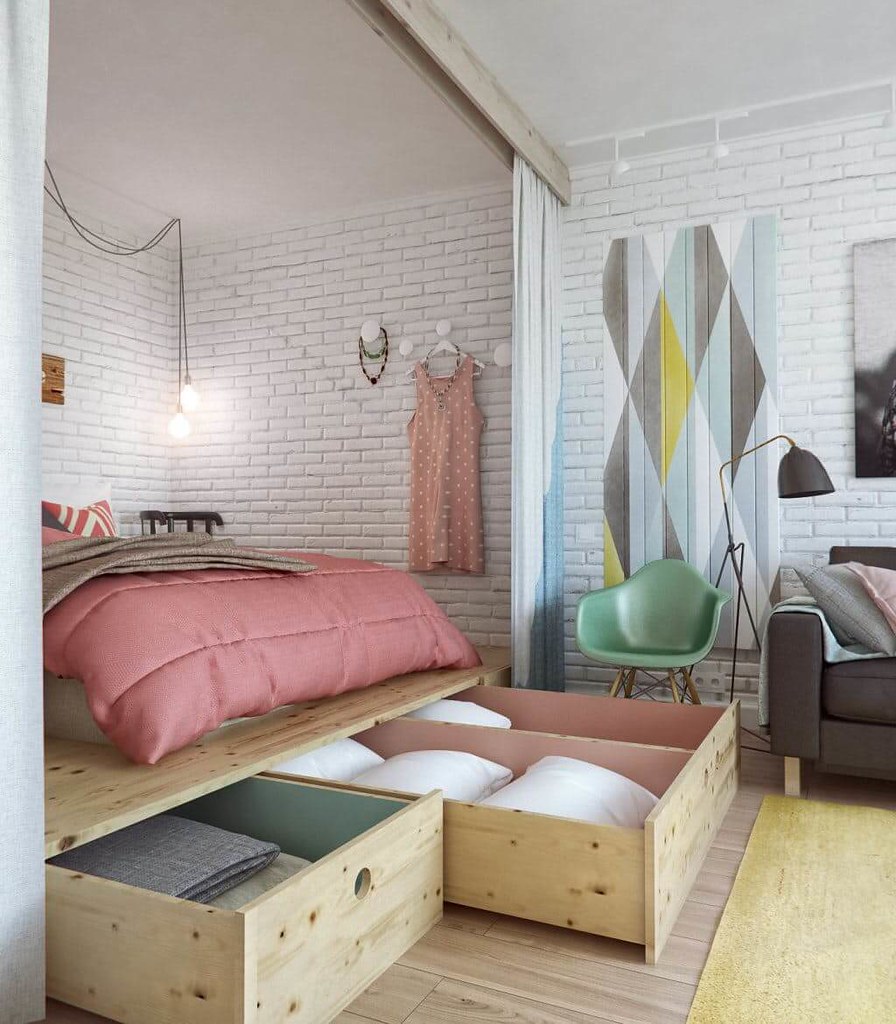 Detail Desain Kamar Tidur Yang Sempit Nomer 26