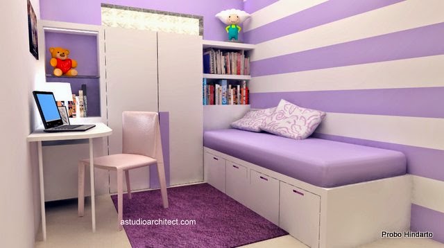 Detail Desain Kamar Ungu Nomer 30